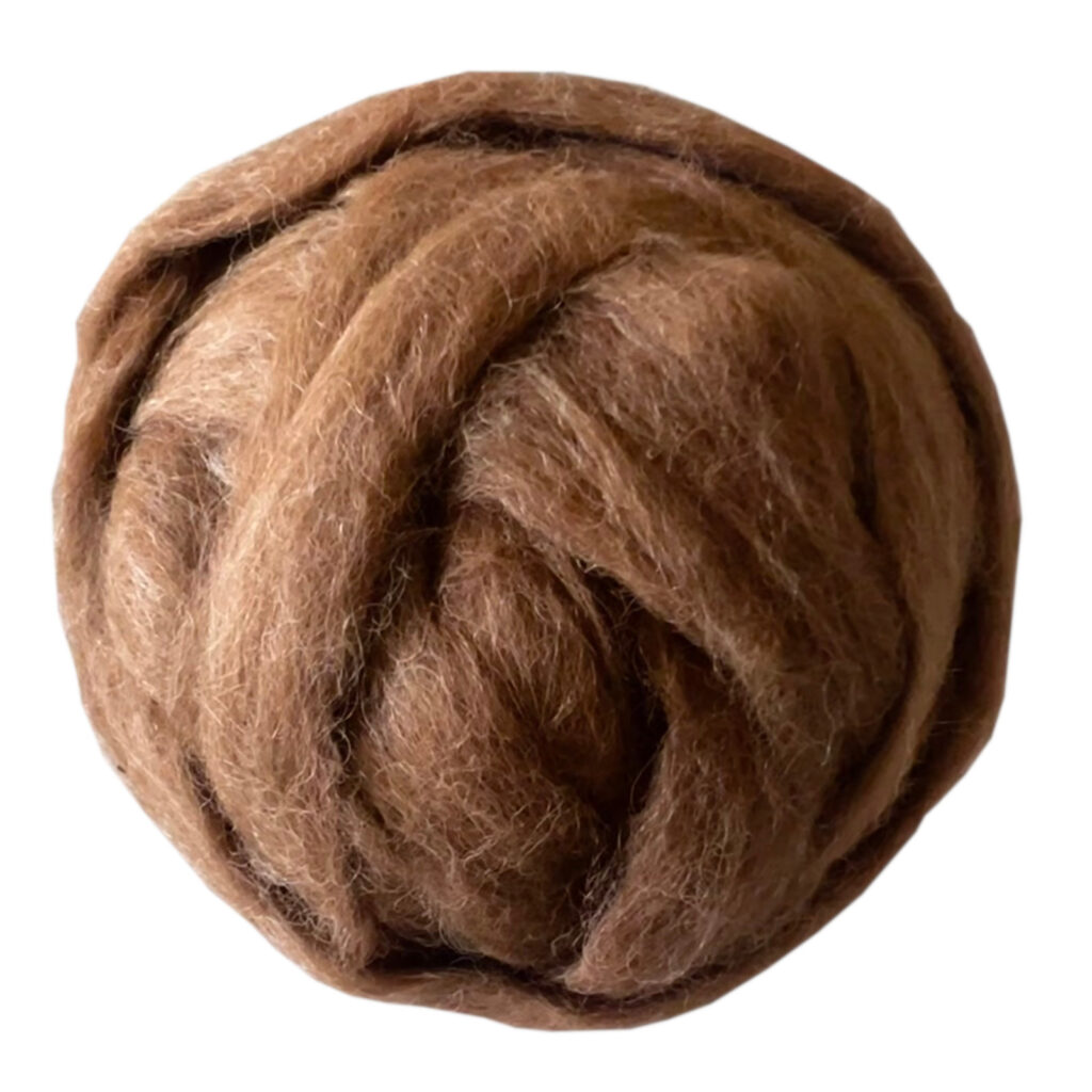 Alpaca Fleece – Medium Fawn (legs and neck)