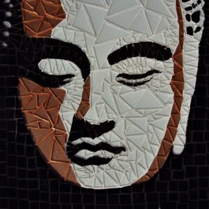 Handcrafted Glass Mosaic – Buddha