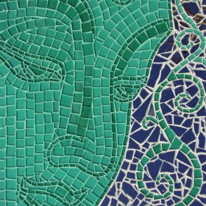 Handcrafted Glass Mosaic – Glass and Mirror