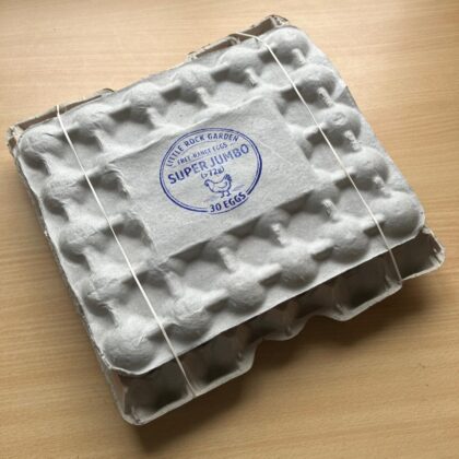 Tray of 30 free-range eggs