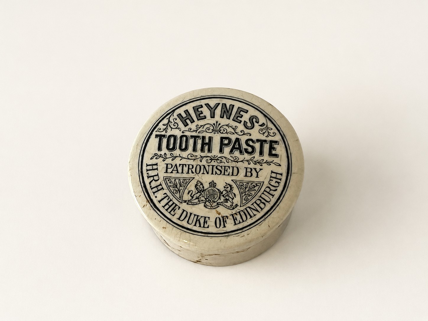 Antique Heynes’ Tooth paste Jar