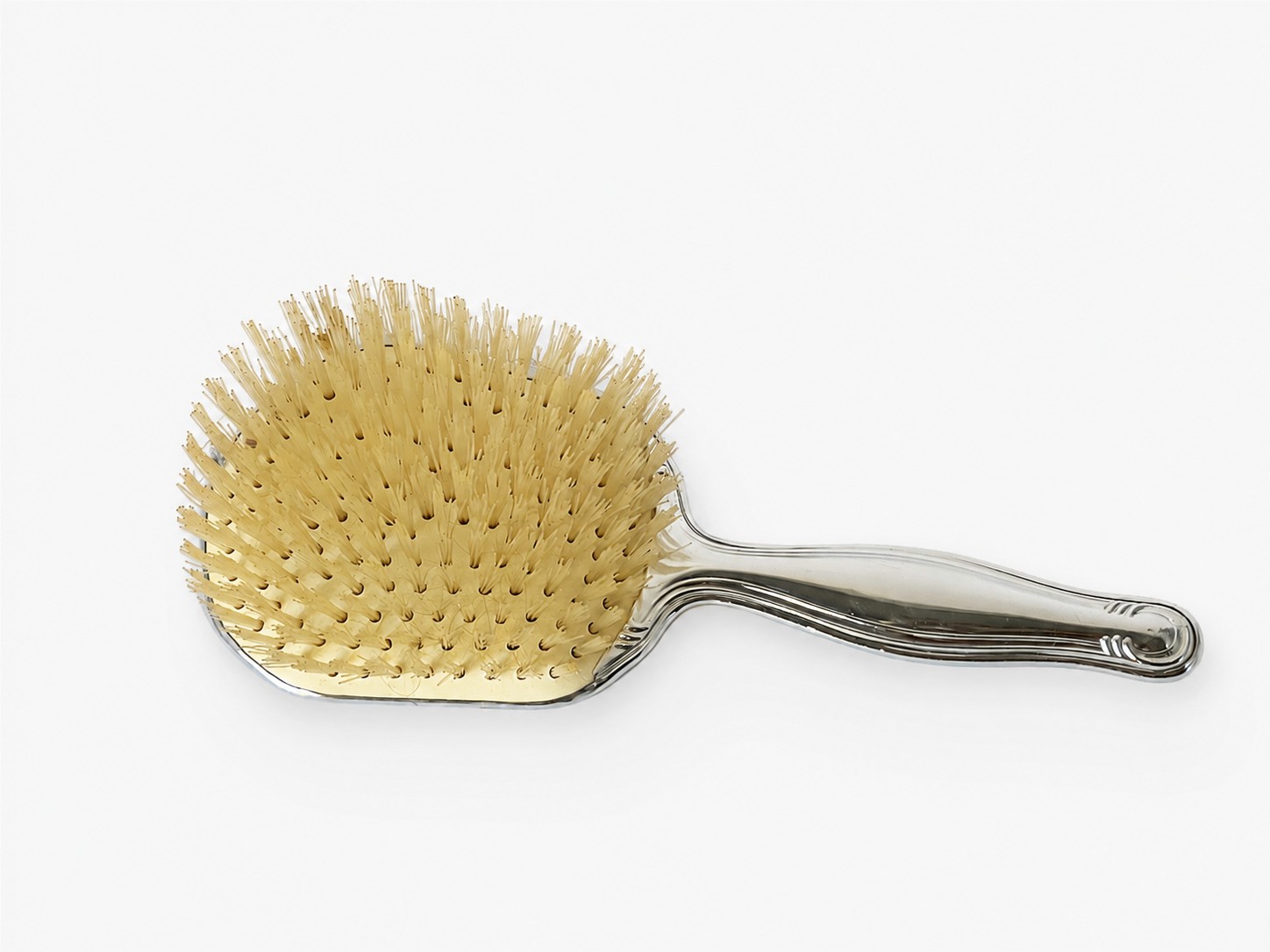 Vintage Silver Plated Mirror, Brush and Comb set with original Coffret. - Image 16