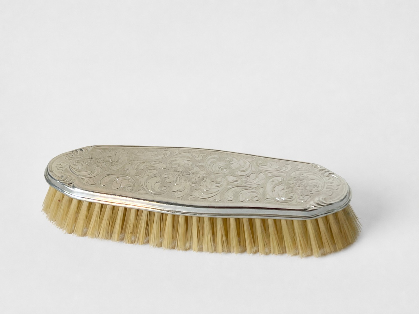 Vintage Silver Plated Mirror, Brush and Comb set with original Coffret. - Image 18