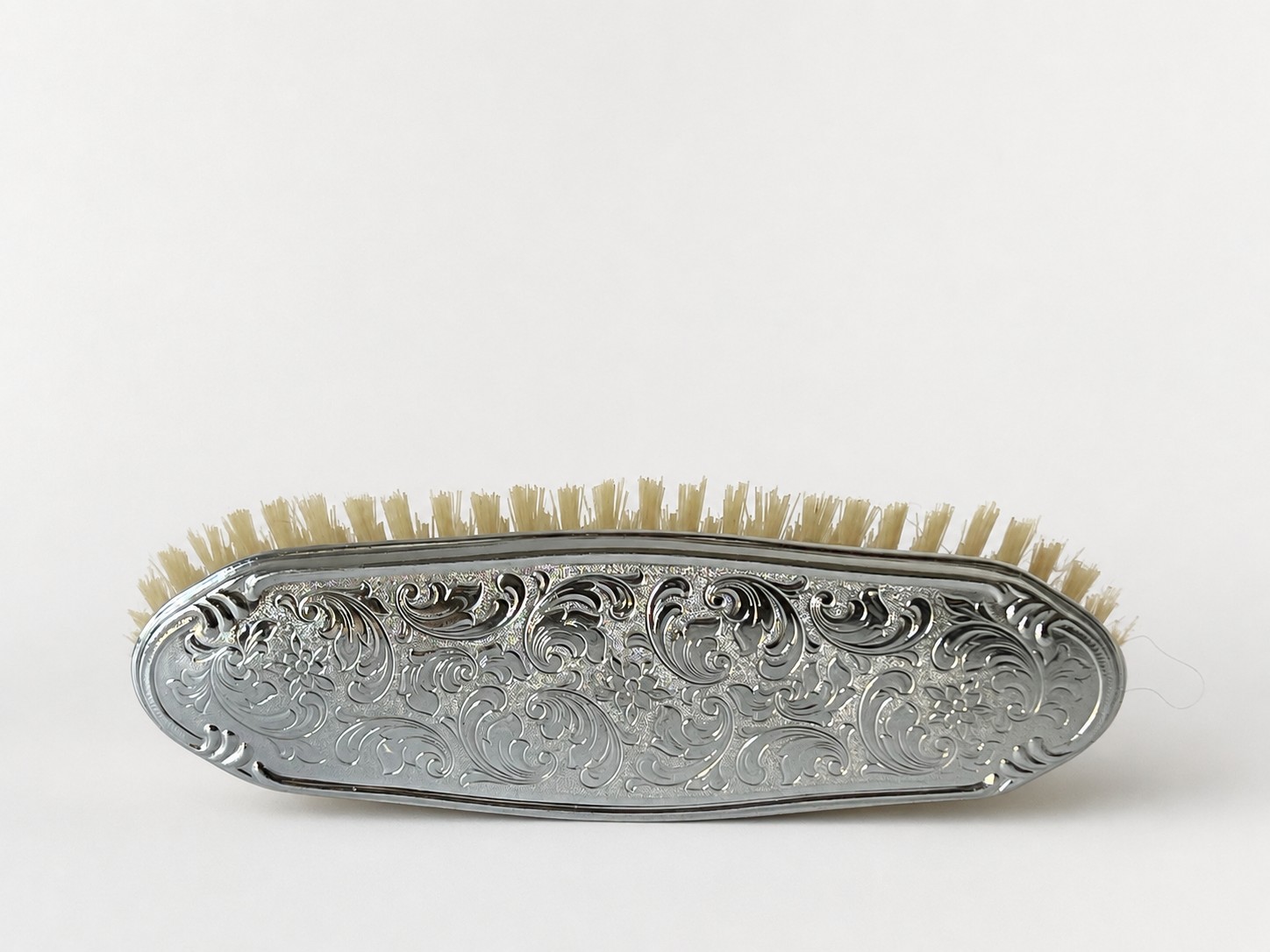 Vintage Silver Plated Mirror, Brush and Comb set with original Coffret. - Image 20
