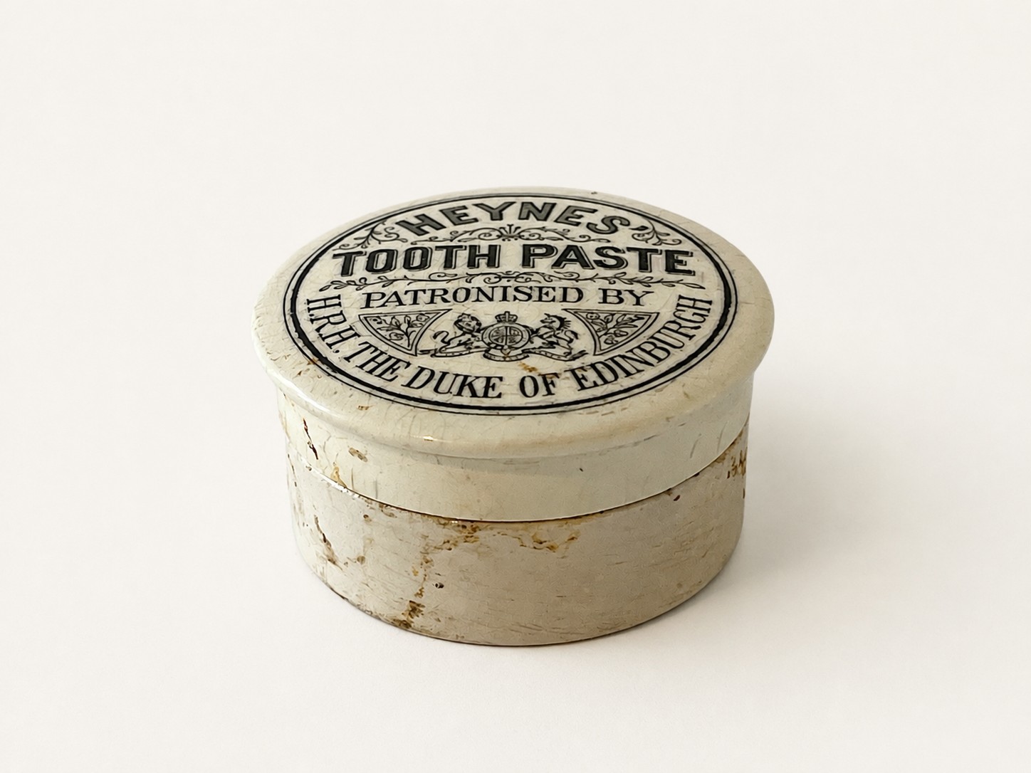 Antique Heynes’ Tooth paste Jar - Image 2