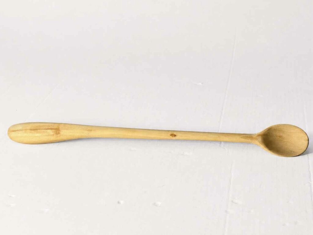 Hand carved Olive wood spoon 22cm