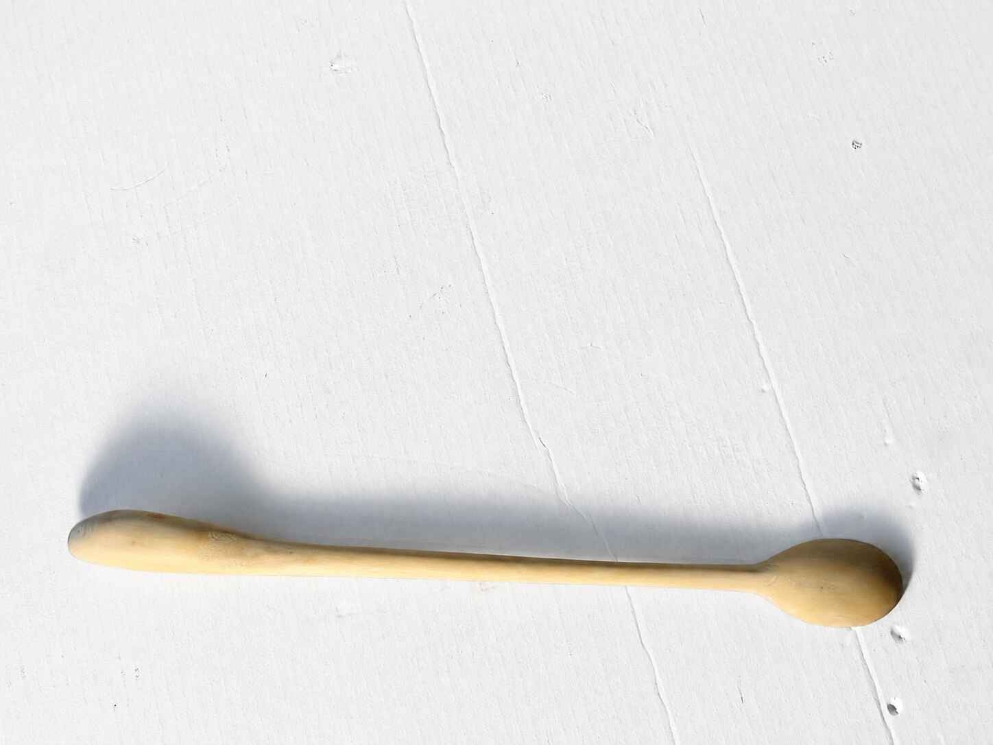 Hand carved Olive wood spoon 22cm - Image 3
