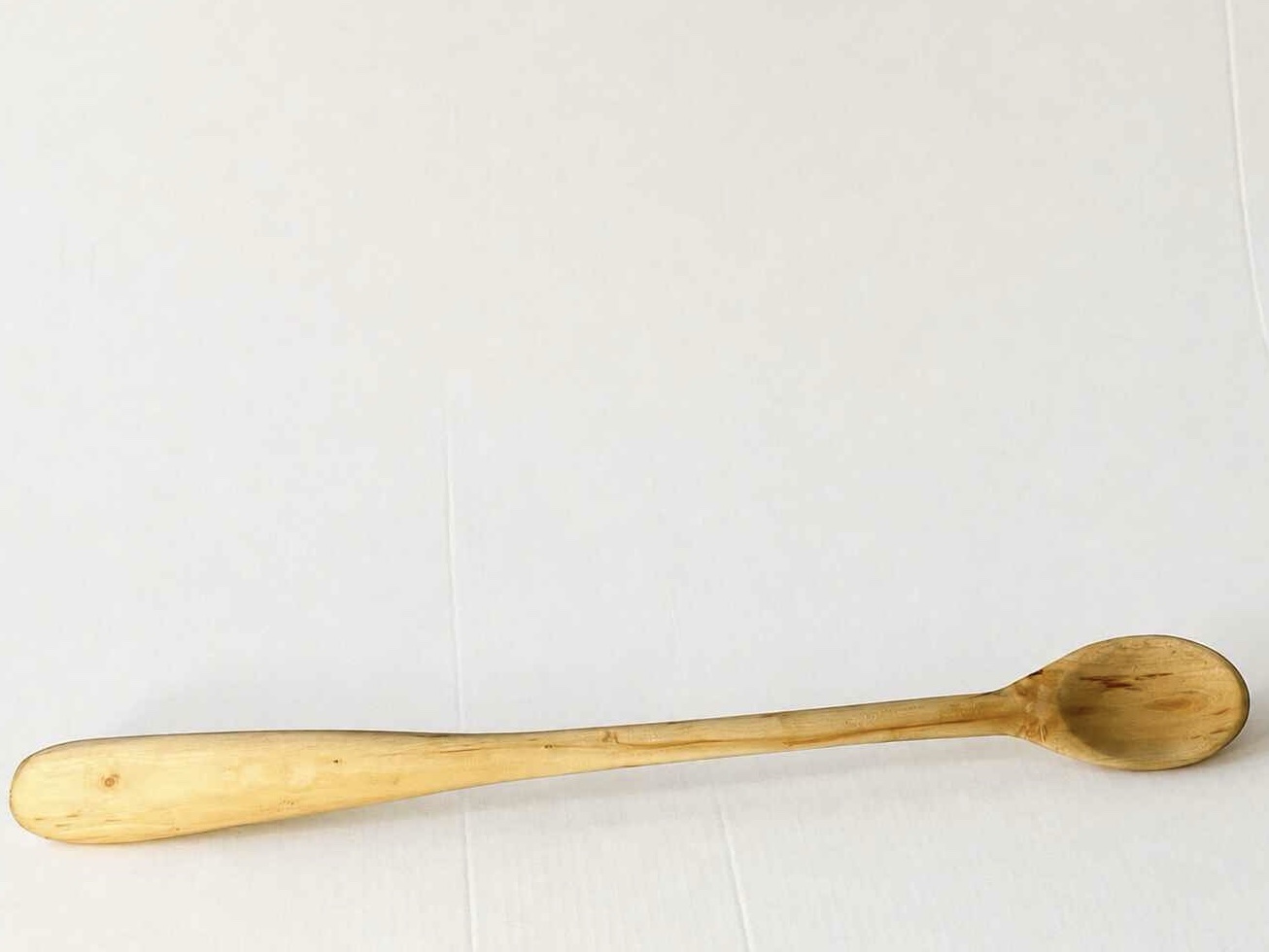 Hand carved Olive wood spoon 32cm - Image 2