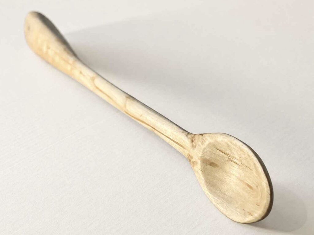 Hand carved Olive wood spoon 32cm
