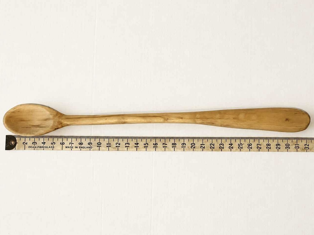 Hand carved Olive wood spoon 32cm - Image 6