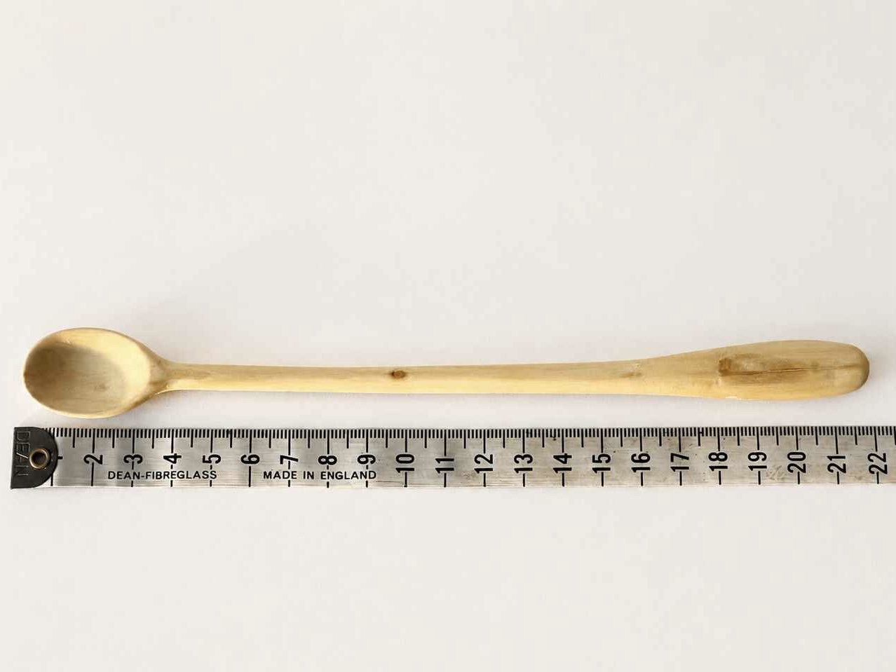 Hand carved Olive wood spoon 22cm - Image 5