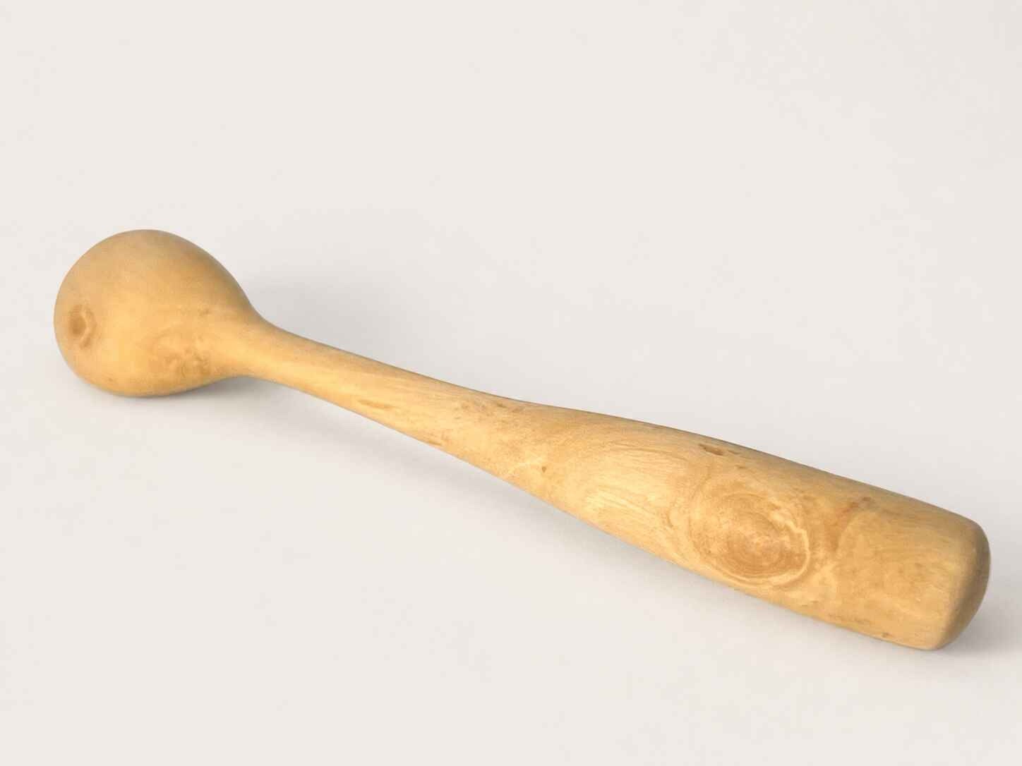 Hand carved Olive wood spoon 13.5cm - Image 4