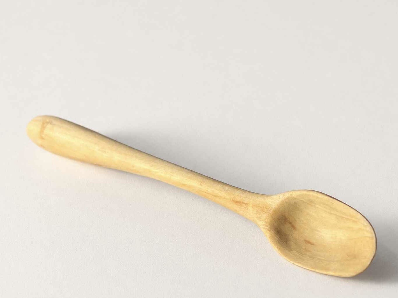 Hand carved Olive wood spoon 10cm