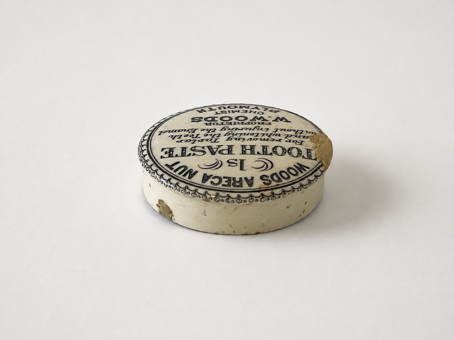 Antique Woods Tooth Paste Jar lid - Image 5