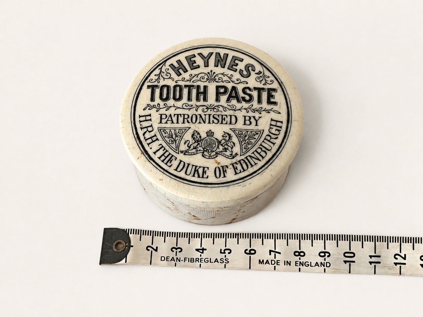 Antique Heynes’ Tooth paste Jar - Image 9