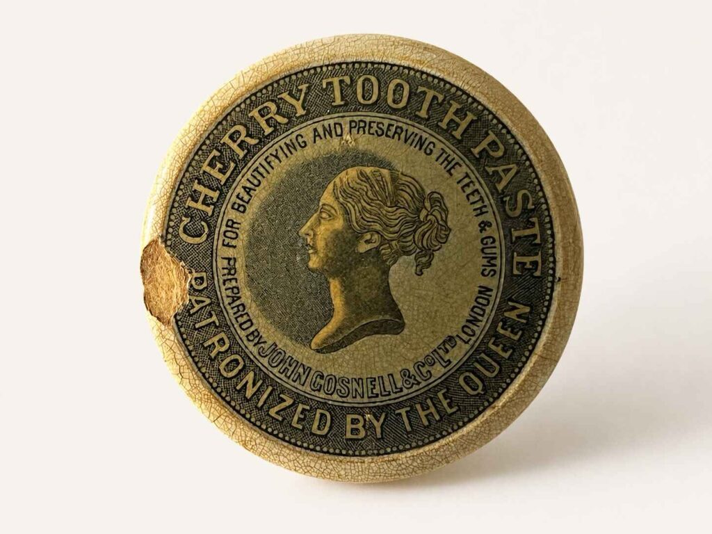 Antique John Gosnell & co Tooth paste Jar Lid