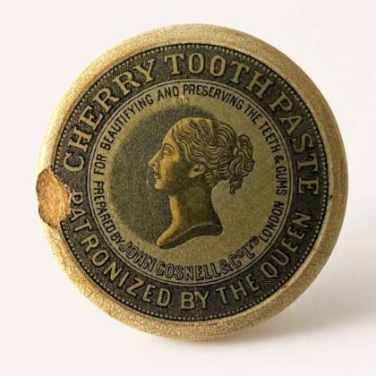 Antique John Gosnell & co Tooth paste Jar Lid