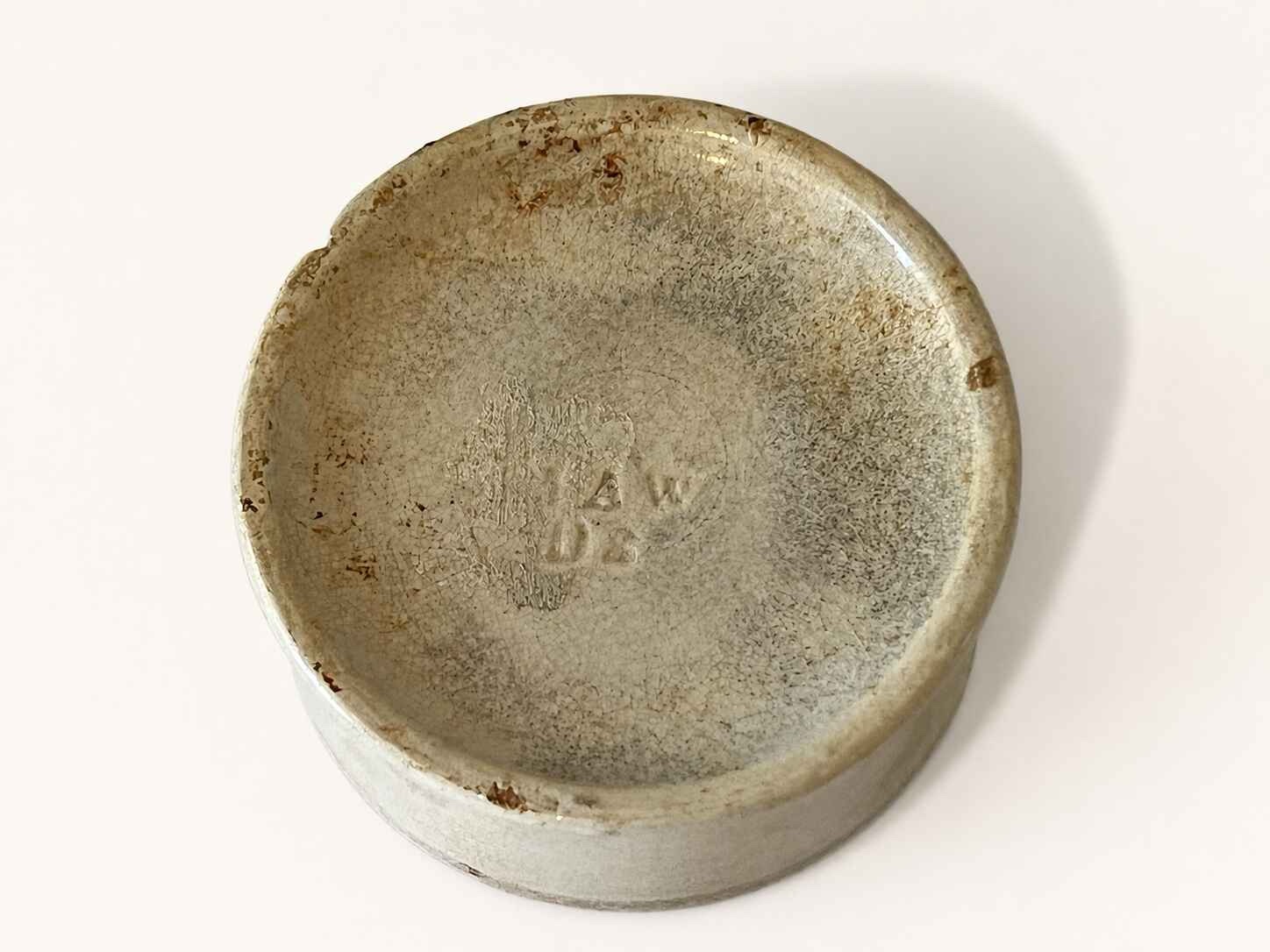 Antique S.Maw, Son & Thompson Ceramic Cherry Tooth paste jar - Image 10