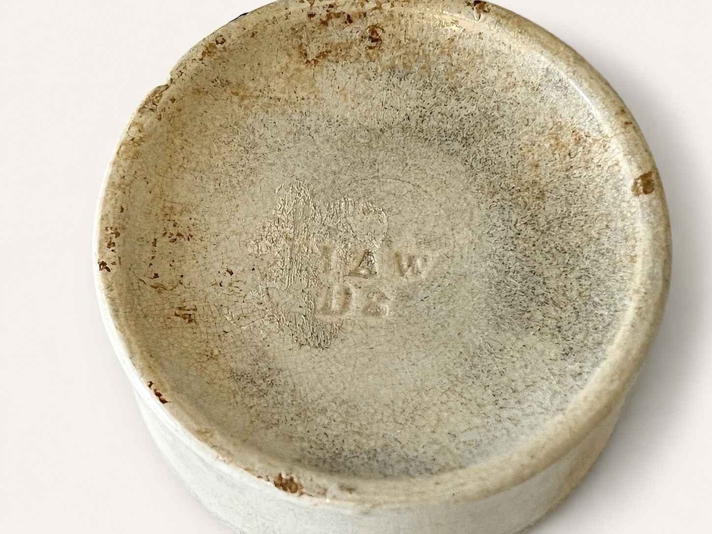 Antique S.Maw, Son & Thompson Ceramic Cherry Tooth paste jar - Image 11