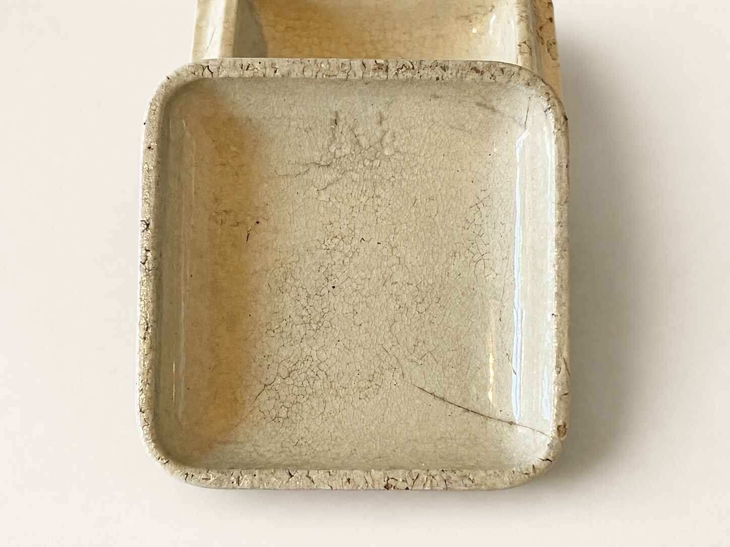 Antique S.Maw Son & sons Ceramic White Rose Tooth paste jar - Image 11