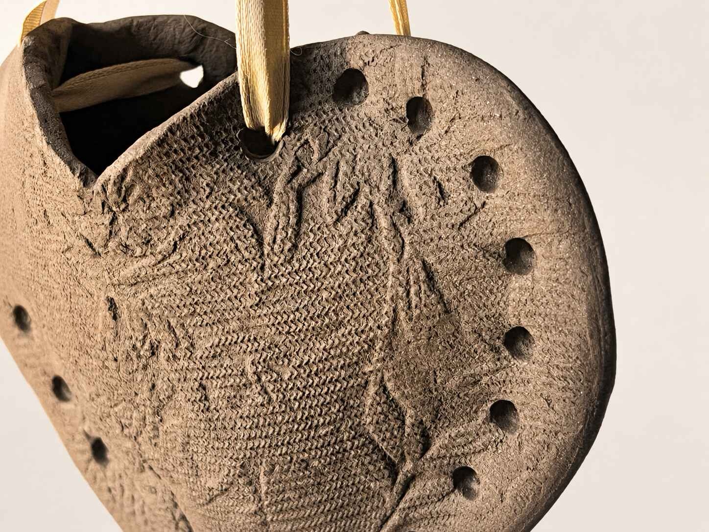 Hanging Pottery Heart - Image 6