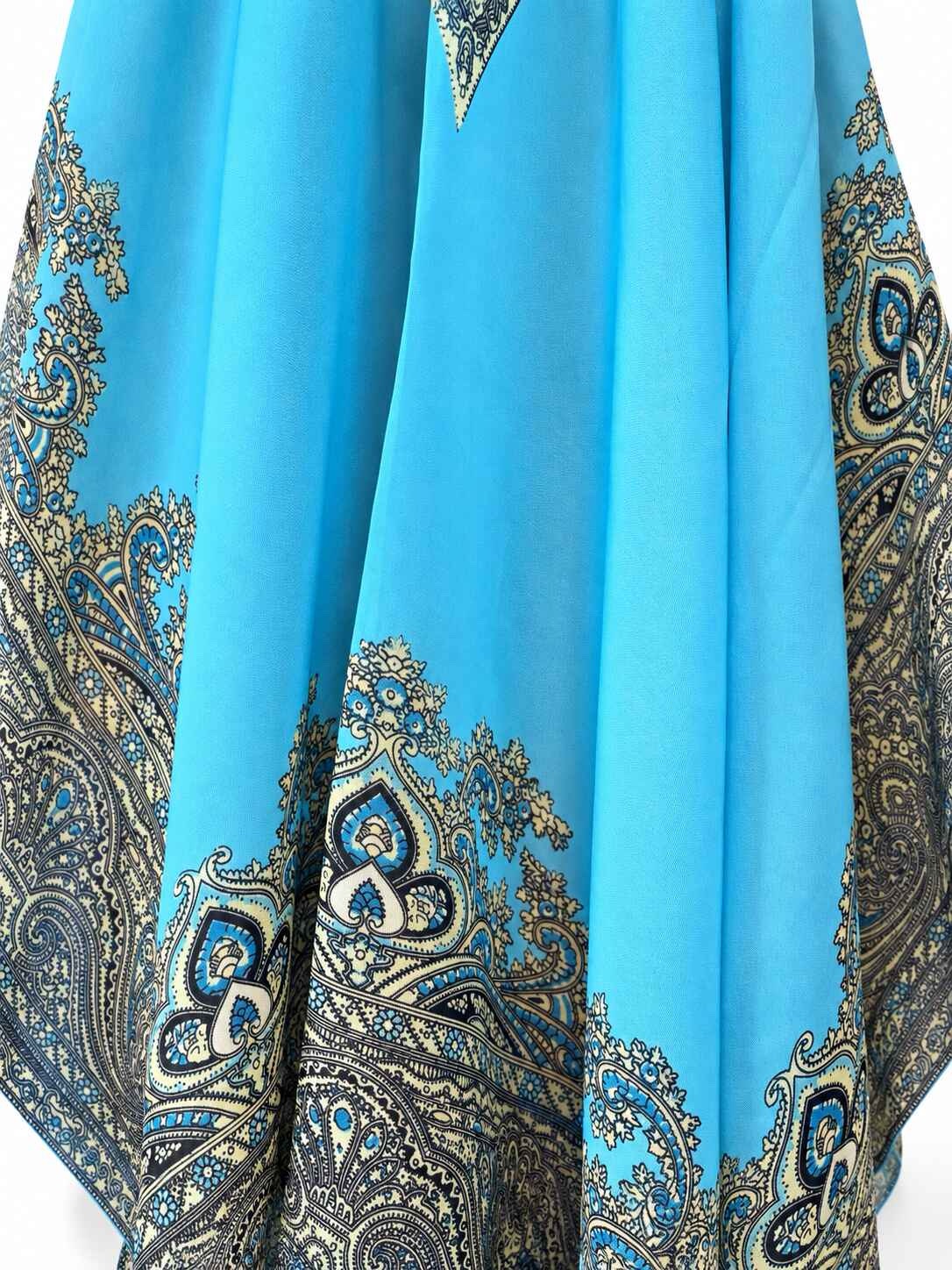 Light Blue Square light weight scarf - Image 5