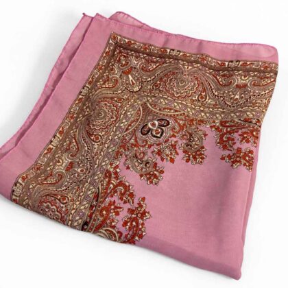 Pink Square light weight scarf