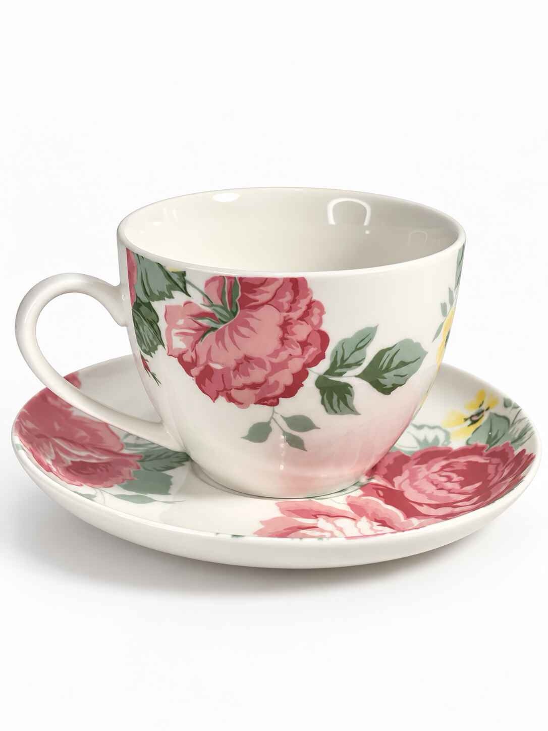 Vintage style Pink Rose unnamed tea set - Image 4