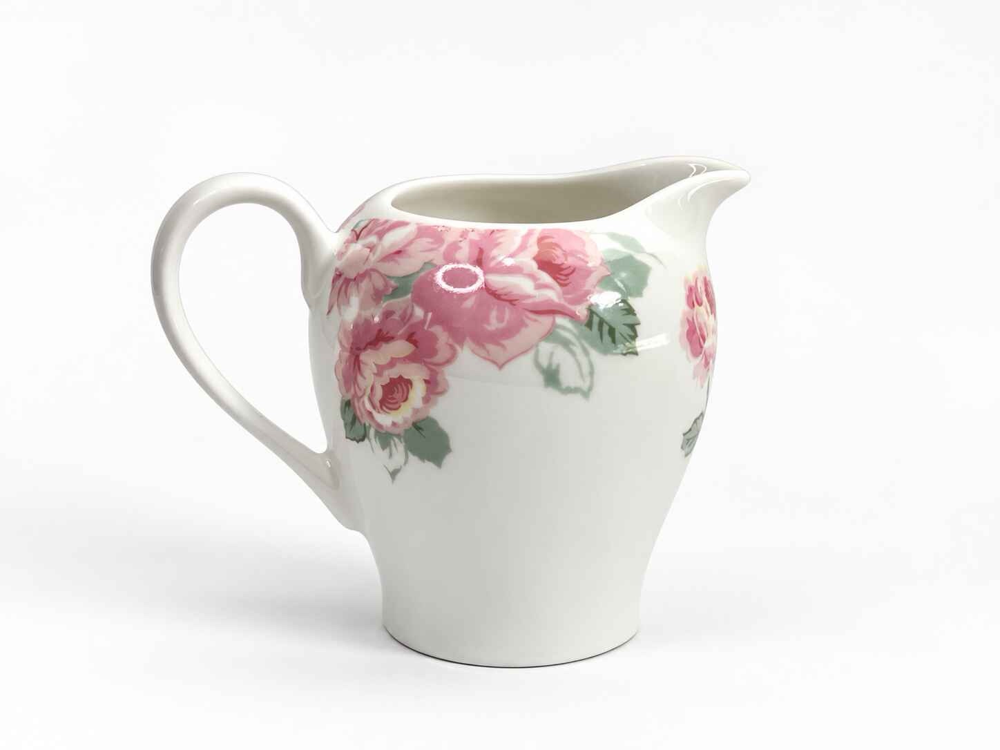 Vintage style Pink Rose unnamed tea set - Image 11