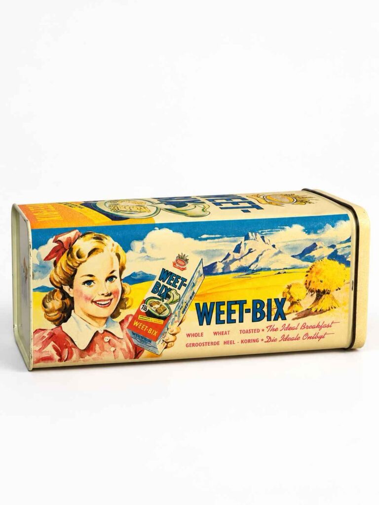 Vintage Bokomo Weet-Bix promotional tin