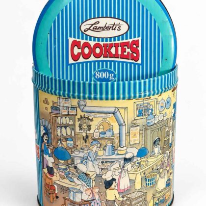 Collectable Lamberti’s cookies tin