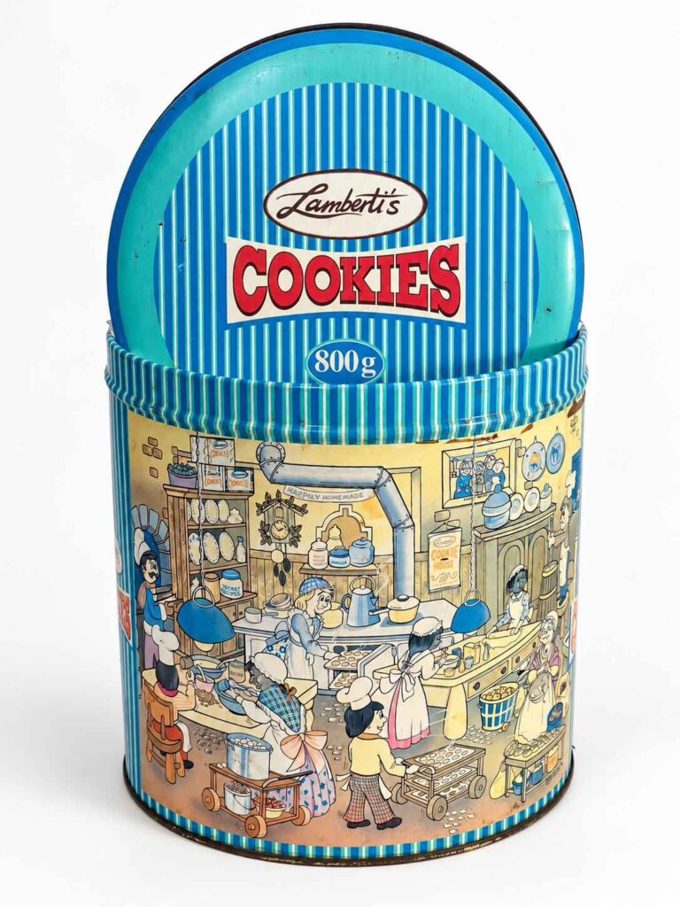 Collectable Lamberti’s cookies tin
